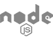 Node.js logo representing server-side JavaScript development