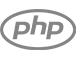 PHP logo representing backend web development language